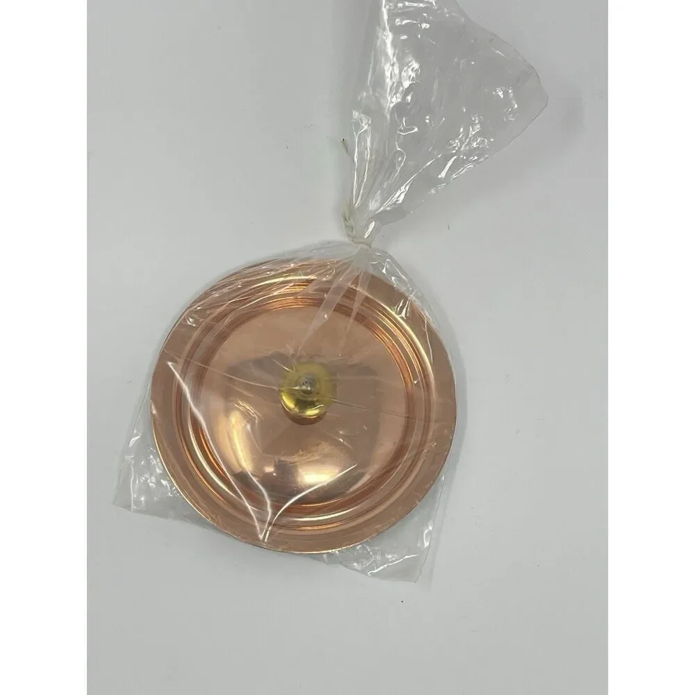 NEW Mauviel MINI Copper Brass LID ONLY Replacement For 3.5” Cocotte M’Heritage